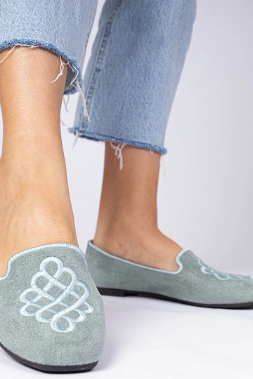 Ballerines vertes en... 2