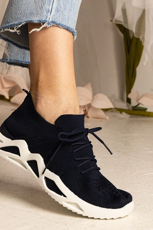 Baskets marines avec tige en... Baskets marines avec tige en...