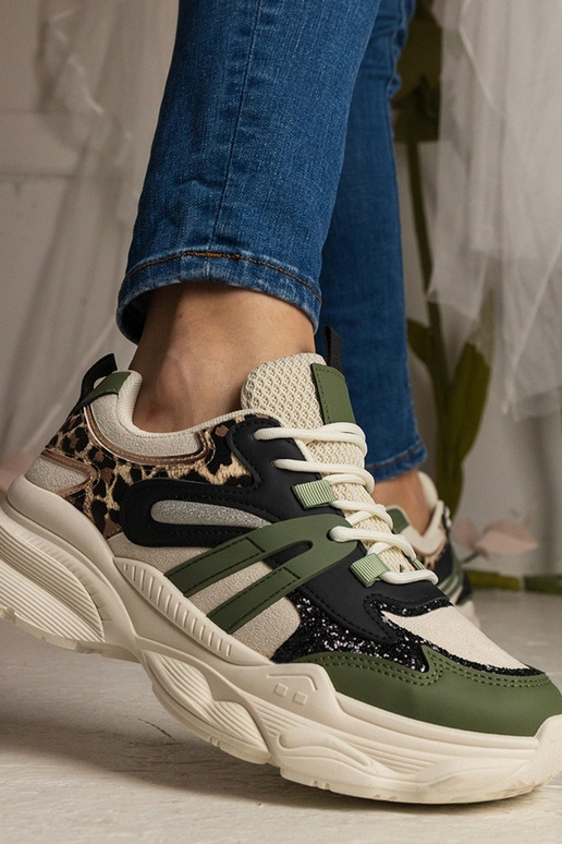 Baskets vertes sportives pour femmes... Baskets vertes sportives pour femmes...