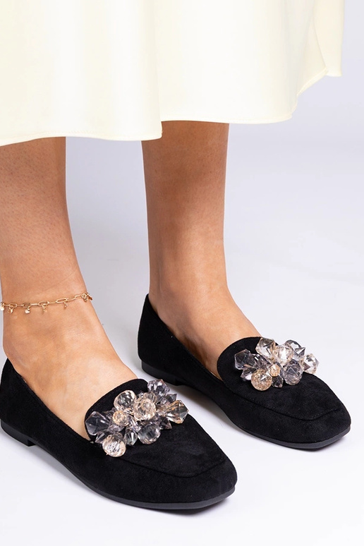 Escarpins noirs pour femmes décorés... Escarpins noirs pour femmes décorés...