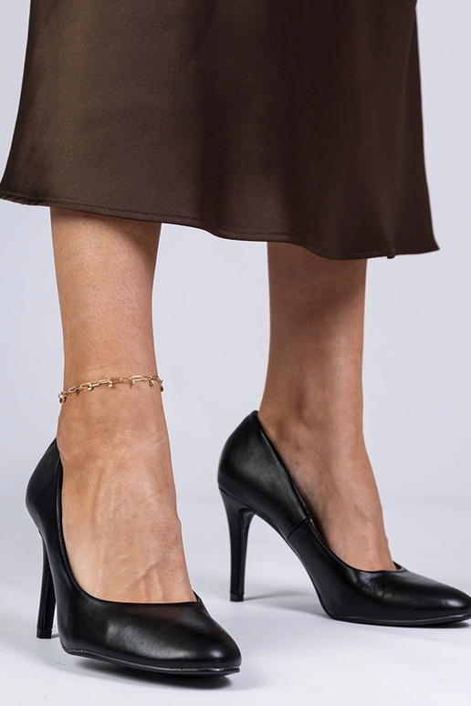 Escarpins classiques noirs pour...