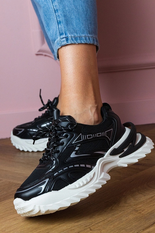 Baskets noires pour femmes sur...