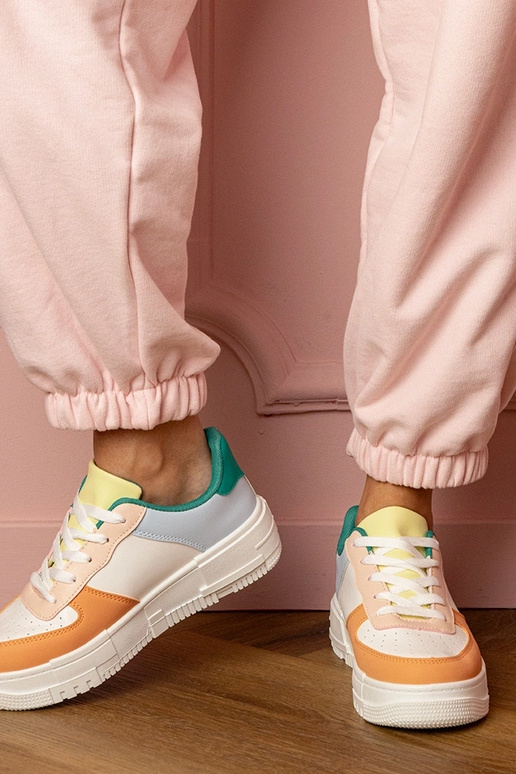 Baskets orange pour femmes sur...