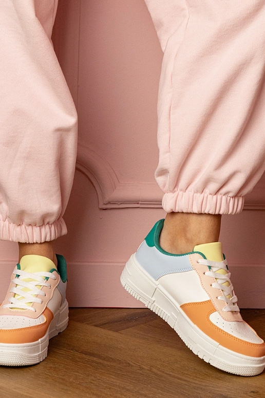 Baskets orange pour femmes sur...