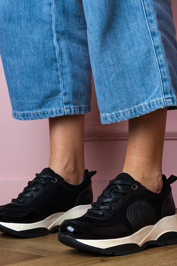 Chaussures de sport noires pour femmes Wener