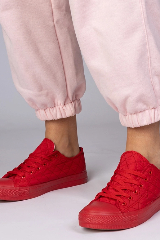 Chaussons classiques rouges...