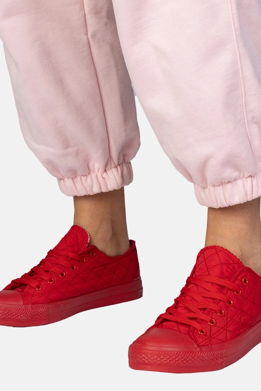 Chaussons classiques rouges...