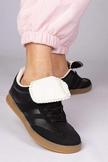 Baskets noires pour femmes, « Lukka » 2