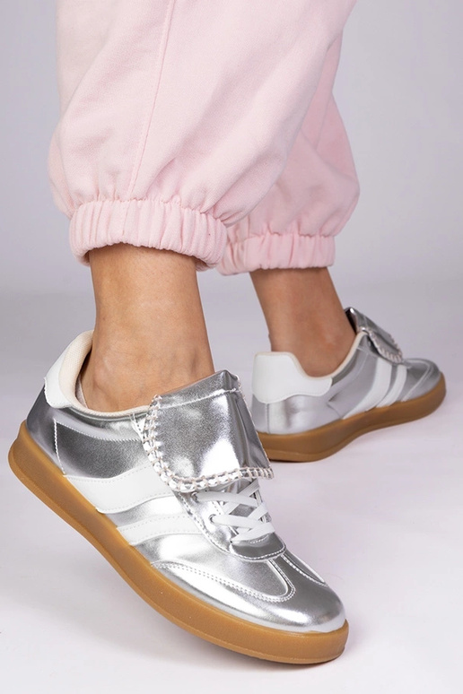 Baskets argentées pour femmes, « Lukka »