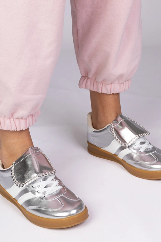 Baskets argentées pour femmes, « Lukka »