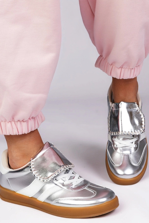 Baskets argentées pour femmes, « Lukka »