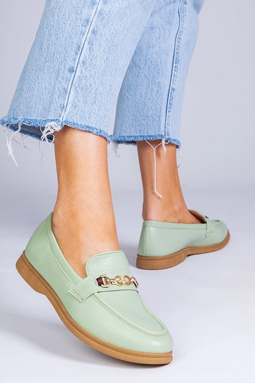 Mocassins verts avec... 2