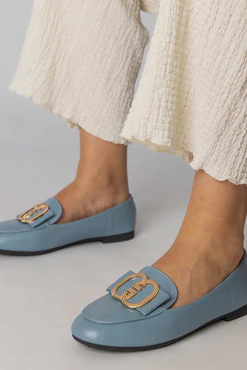 Mocassins bleus pour femmes...