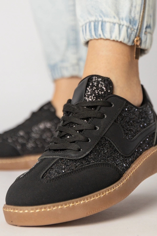 Baskets de sport noires pour femmes...