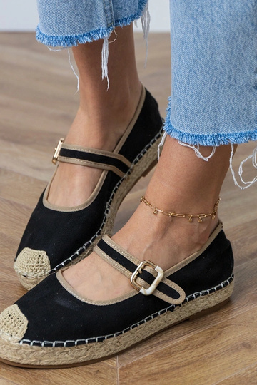 Espadrilles noires avec... 2