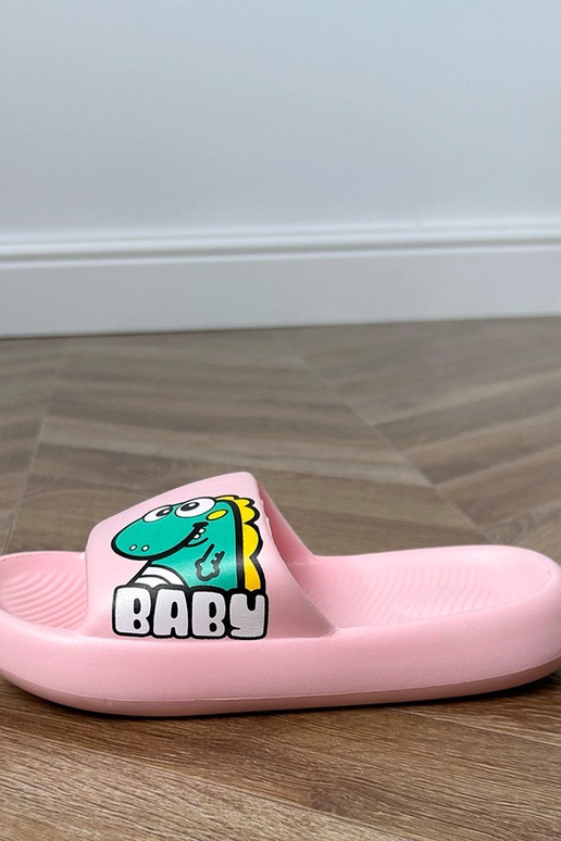 Claquettes roses pour enfants avec... Claquettes roses pour enfants avec...