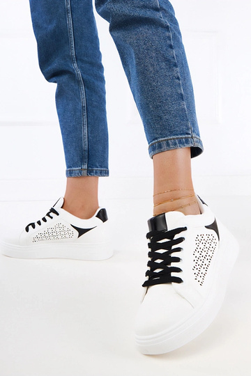 Baskets blanches avec des... 2