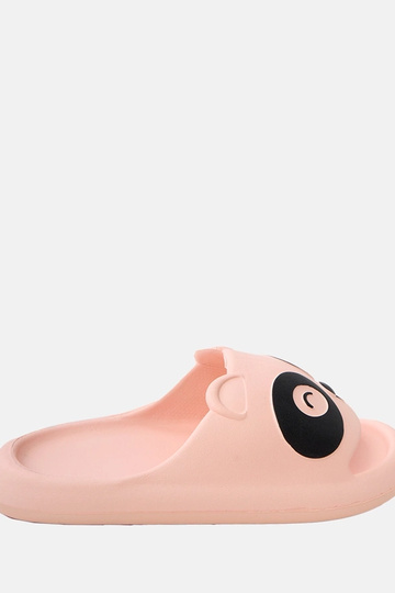 Chaussons pour enfants roses avec motifs de pandas Ketti