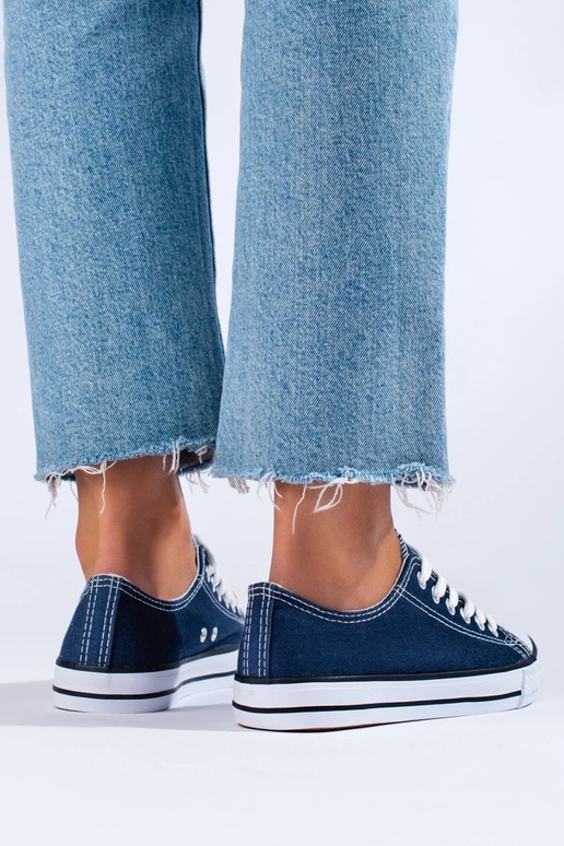 bleu foncé Chaussures femme Shelovet