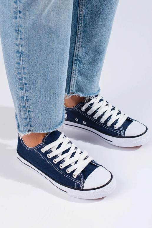 bleu foncé Chaussures femme Shelovet