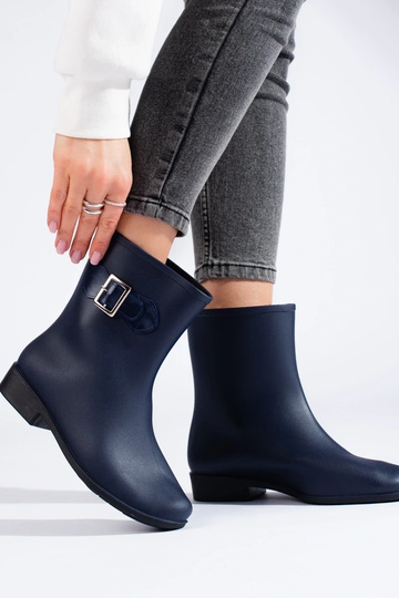 bottes en caoutchouc bleu... 2