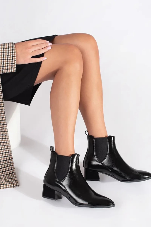 Chaussures élégantes noires Shelovet