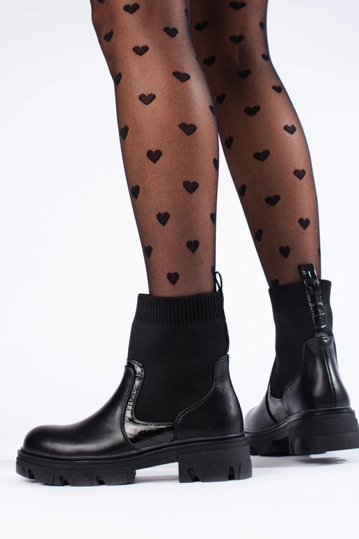 Bottines pour femmes à partie...