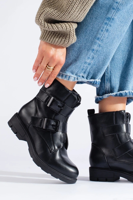bottes noires pour femmes avec...