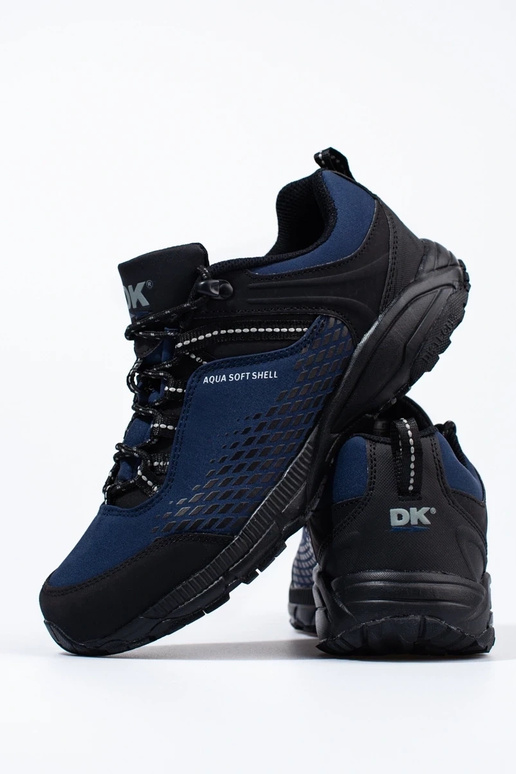 bleu Chaussures de trekking homme DK...