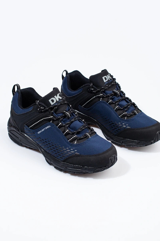 bleu Chaussures de trekking homme DK...