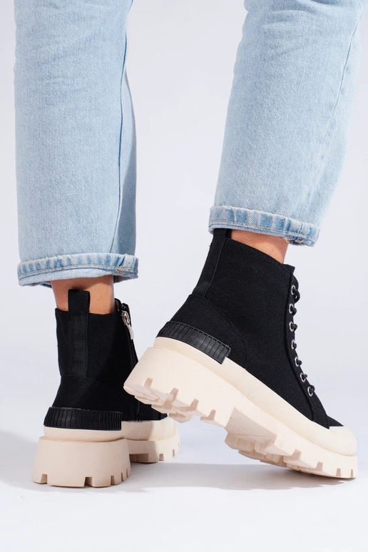 bottes à plateforme pour femmes...