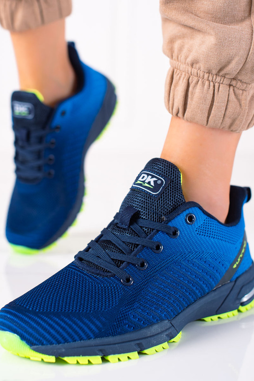 chaussures de sport bleues DK chaussures de sport bleues DK