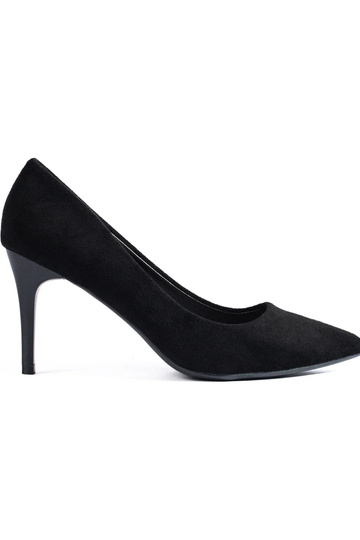 chaussures en daim noir à...