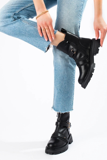 Bottines noires pour femmes... 2