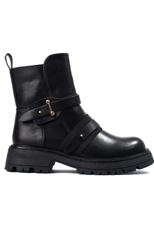 Bottines noires pour femmes avec... Bottines noires pour femmes avec...