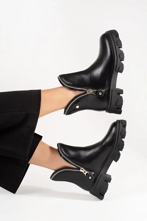 Bottines femmes à plateforme épaisse