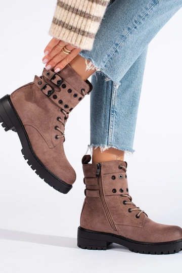 bottines femme à lacets... 2