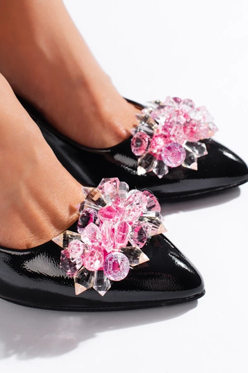 talons hauts noirs avec... 2