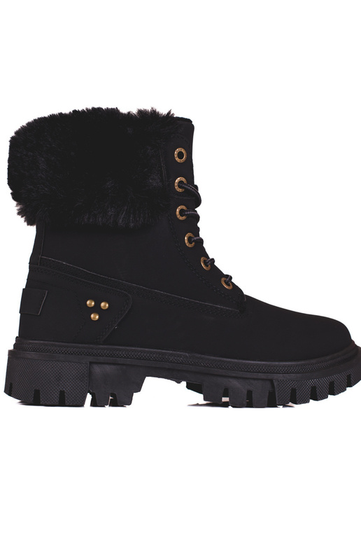 bottes noires avec fourrure bottes noires avec fourrure
