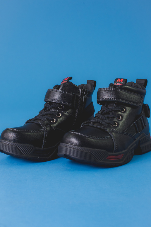 Bottes noires pour garçons Bottes noires pour garçons