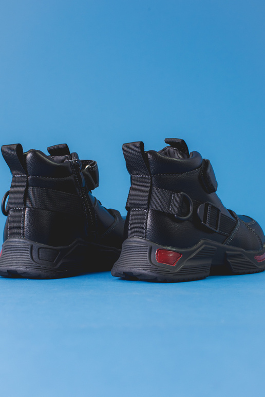 Bottes noires pour garçons Bottes noires pour garçons