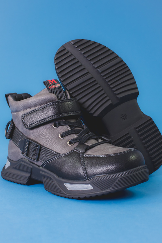 Bottes pour garçons de couleur grise Bottes pour garçons de couleur grise