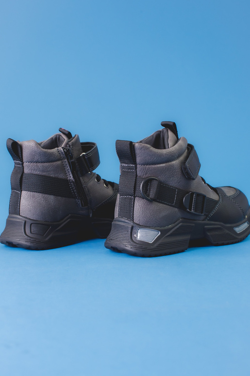 Bottes pour garçons de couleur grise Bottes pour garçons de couleur grise