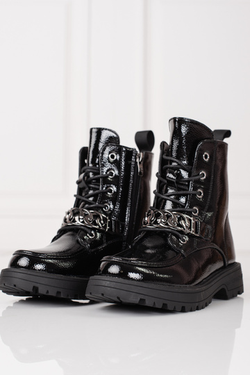 chaussures à lacets noires... 2