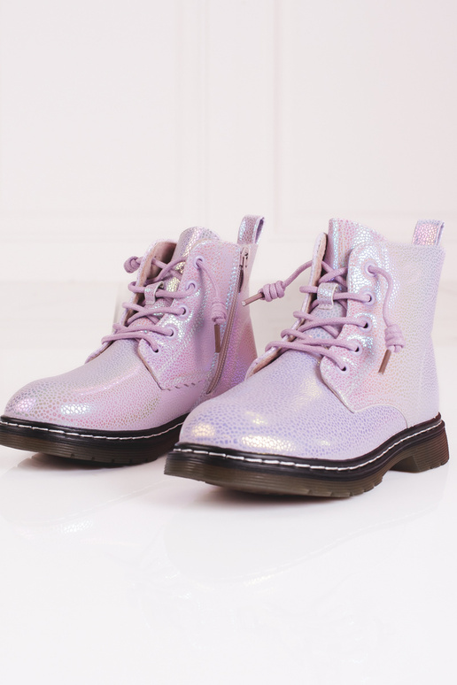 Bottes filles couleur rose brillant Bottes filles couleur rose brillant