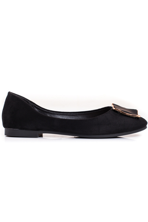 Ballerine Shelovet en daim - Noir Ballerine Shelovet en daim - Noir