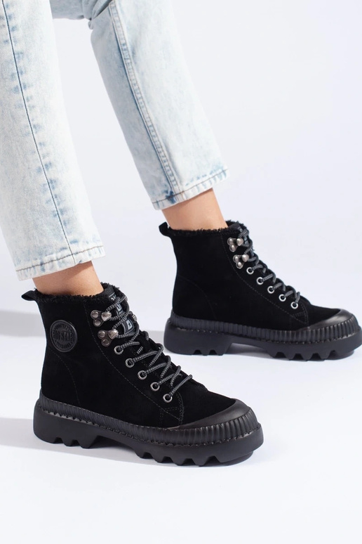 bottes noires avec plateforme BIG... bottes noires avec plateforme BIG...