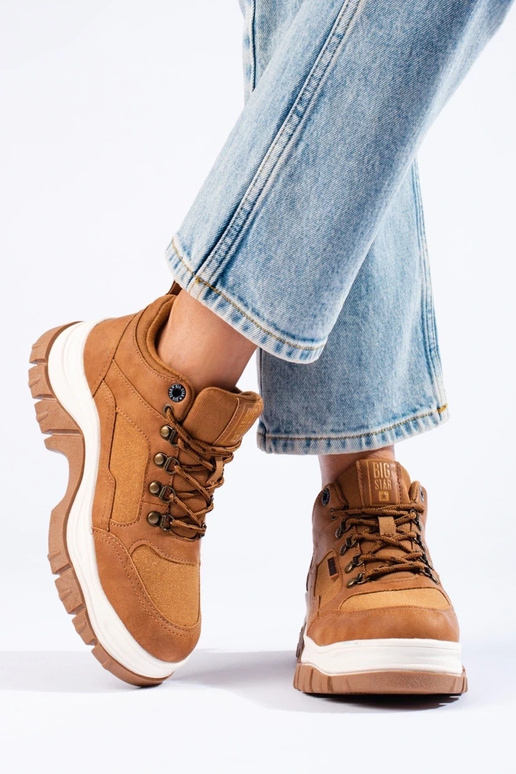 chaussures marron femme BIG STAR...