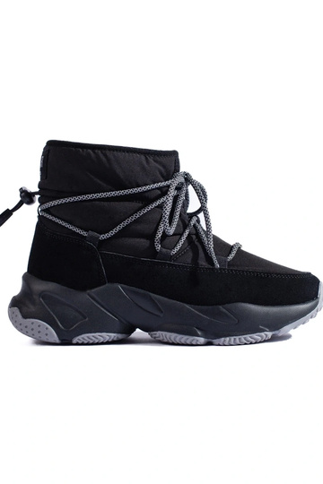 bottes de neige femme noir...