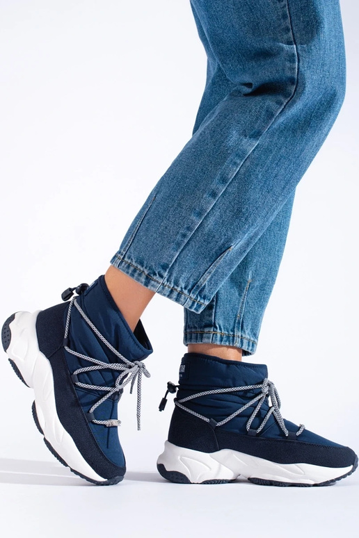 bottes de neige femme bleu foncé BIG... bottes de neige femme bleu foncé BIG...